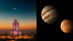 Fenomenalne połączenie Wenus i Jowisza rozświetli poranek 2025 roku